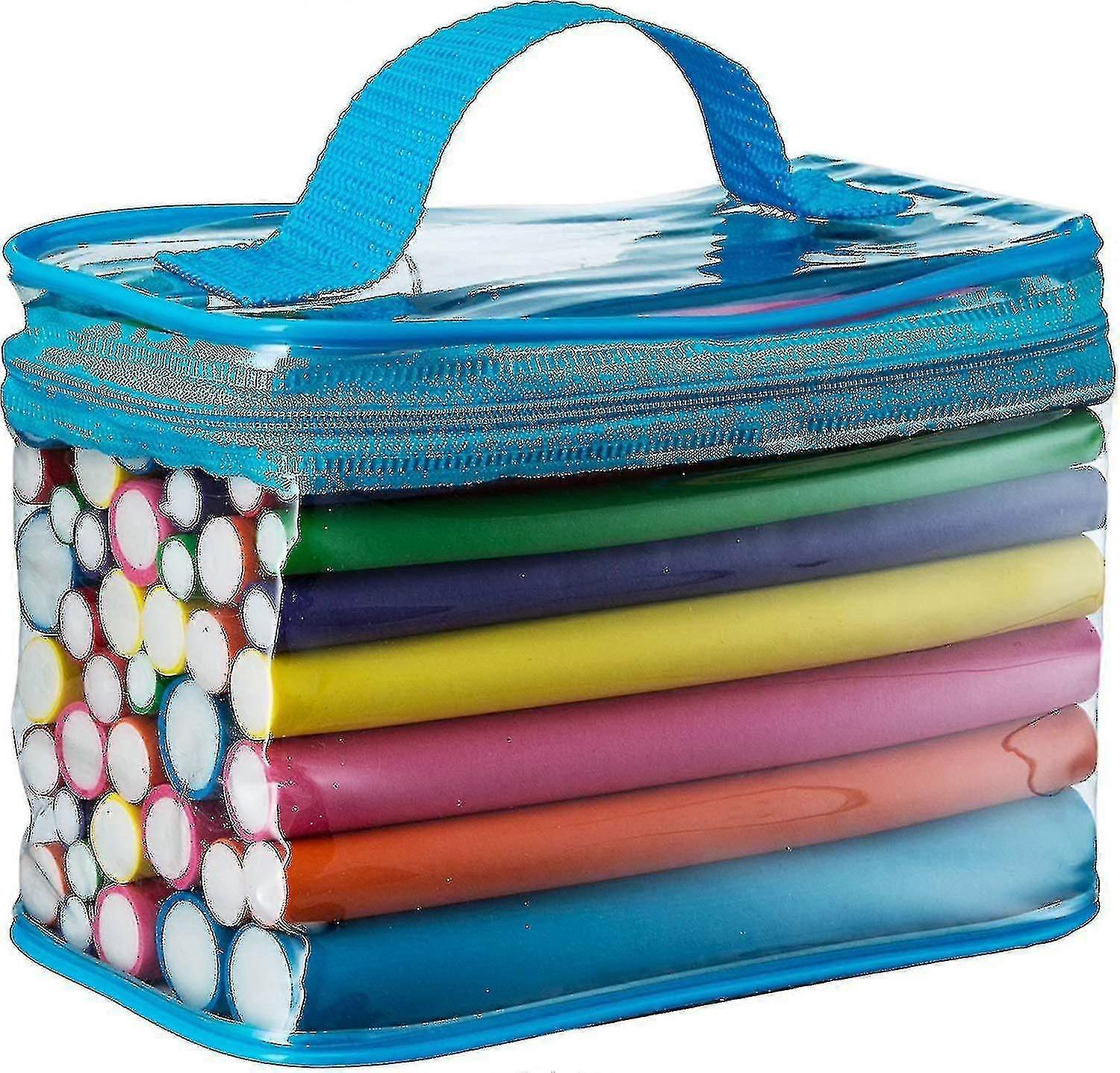 42 عبوة 7 "قضبان تجعيد مرنة هاو