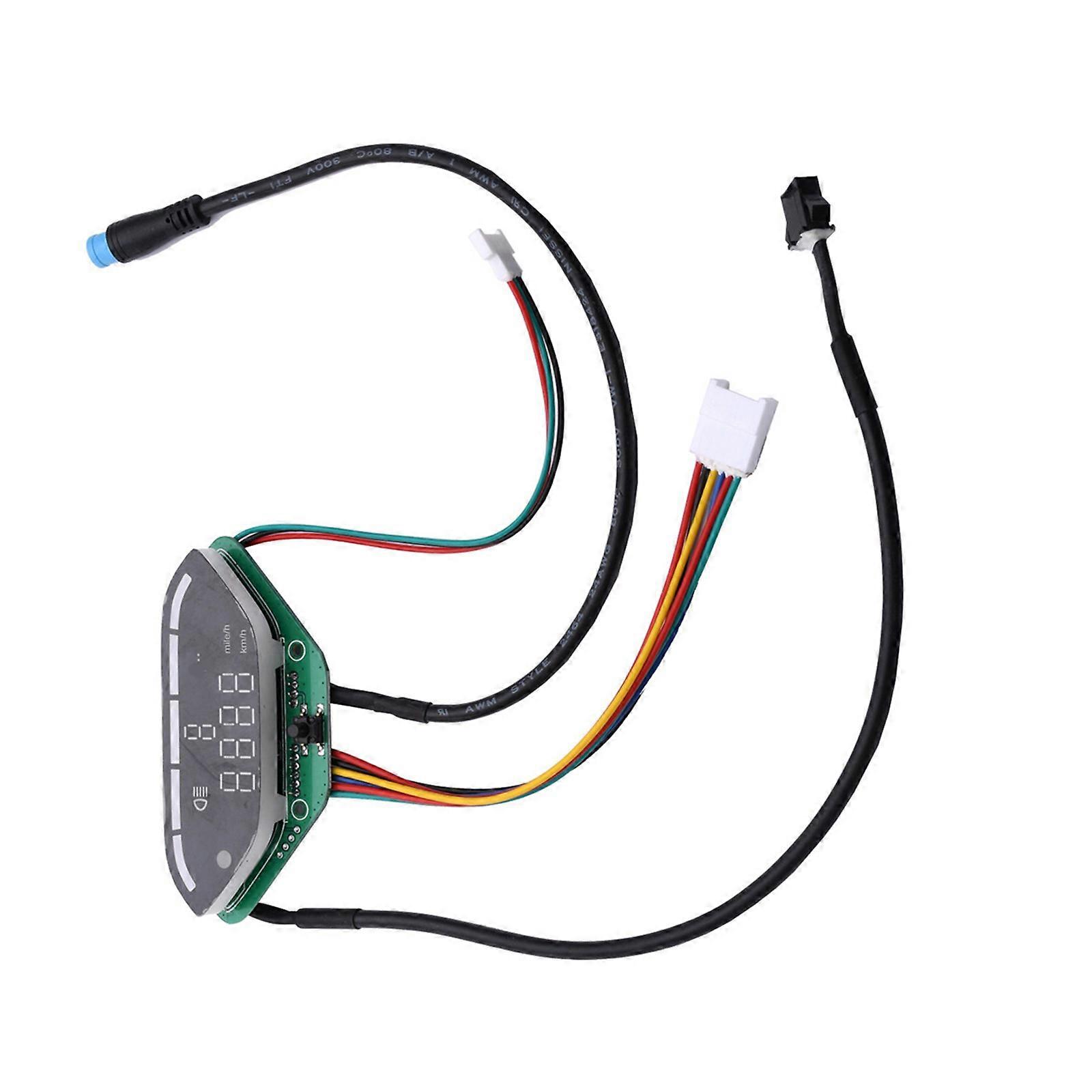 Efficient LCD Display Suitable for Electric Bicycles 36V Dashboard with Multiple Riding Modes Seamless Riding Experience Multicolor