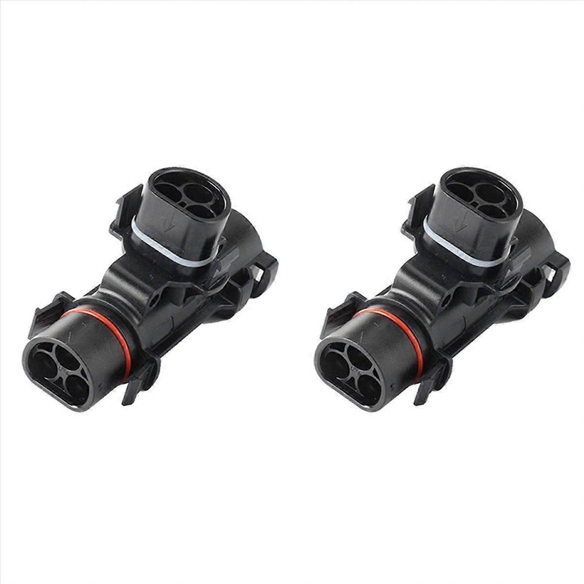 2X Solar PV Connector Plug Waterproof IP68 4000V 40A for Solar PV System Panel Parallel Protection K