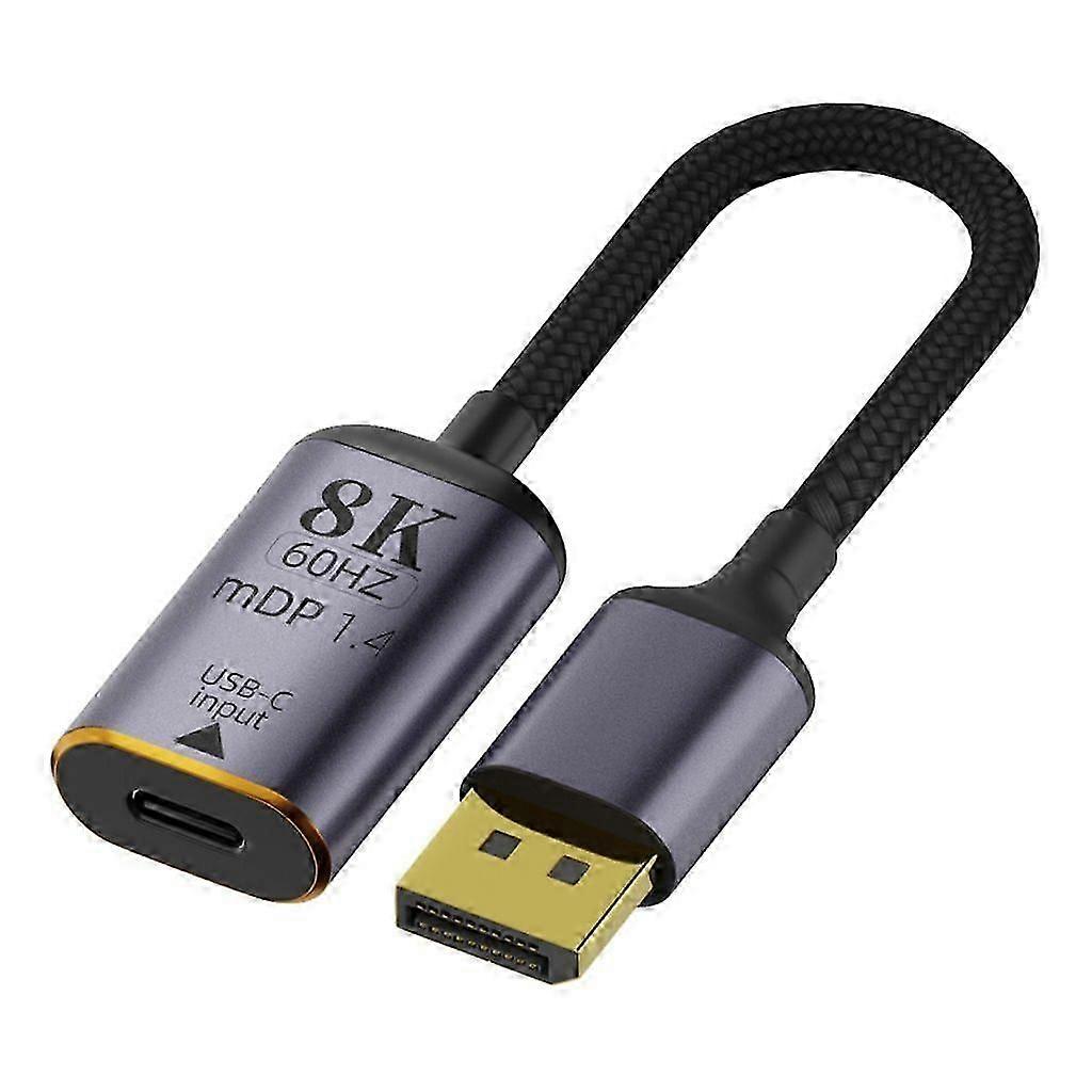 USB C zu Displayport Konverter USB 3.1 Typ C auf Mini Displayport Adapter mDP1.4