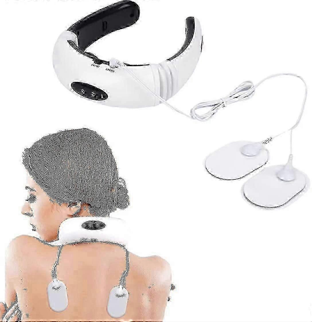 EMS الكهربائية نبض الرقبة علاج الدافع فقرة عنق الرحم الظهر الكتف تخفيف آلام Massager_m24