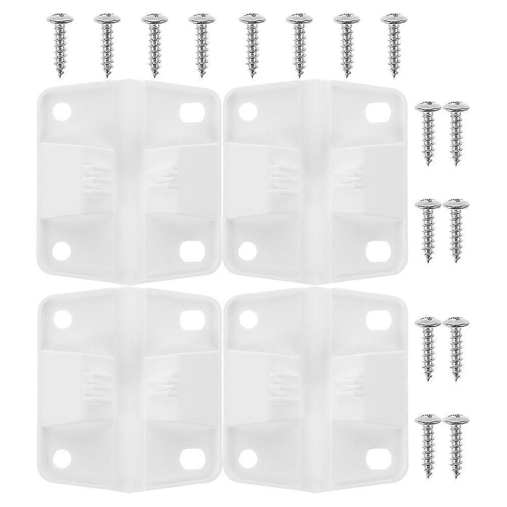 Cooler Hinges Replacement Parts for Repairing 4Sets Plastic Cooler Hinge Latch Screws Kit