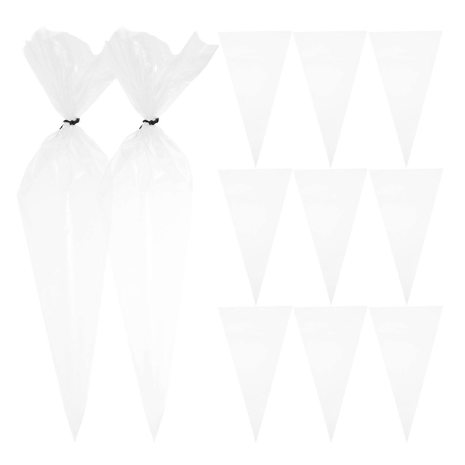 Grout Bag Transparent Pe Masonry Tool for Tile Installation 50Pcs