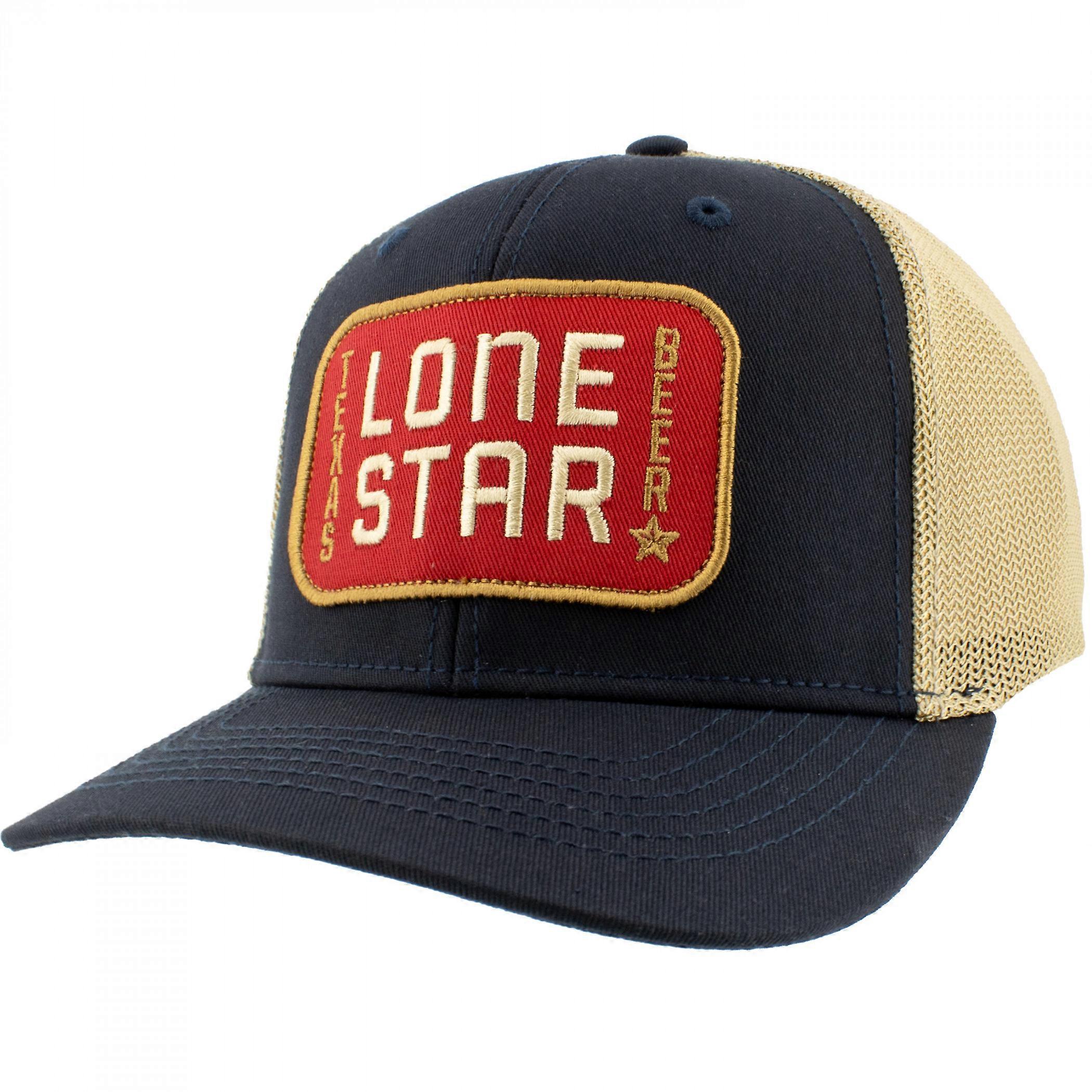 Lone Star Texas Beer Embroidered Twill Patch Adjustable Hat