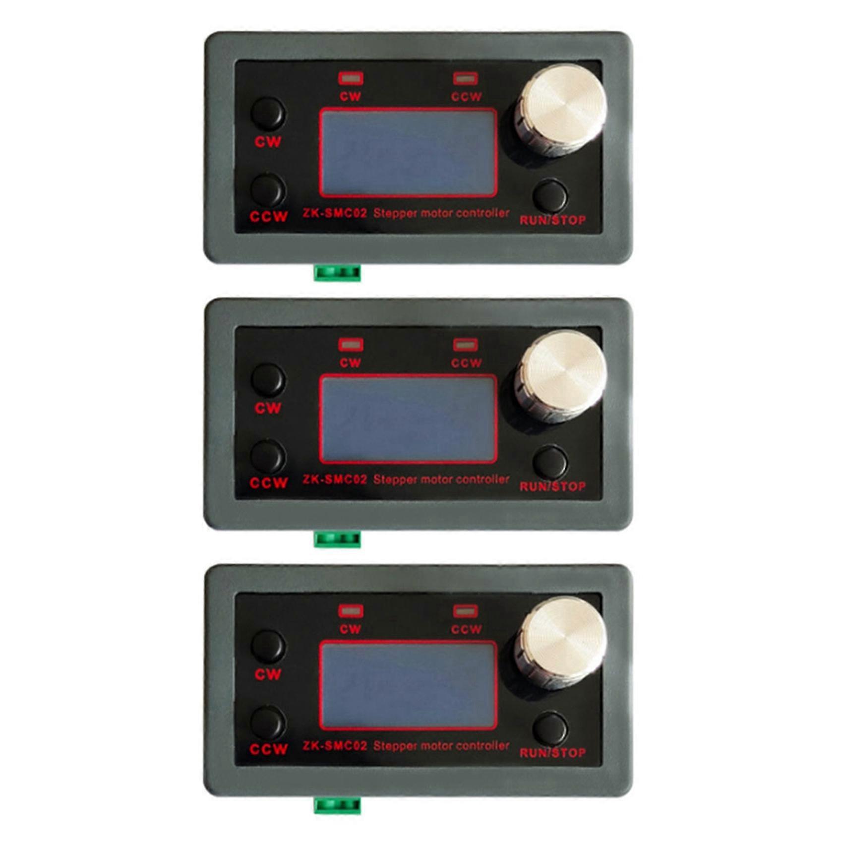 3X ZK-SMC02 Stepper Motor Driver Controller Integrated Board Forward/Reverse Pulse Speed Angle Control Module