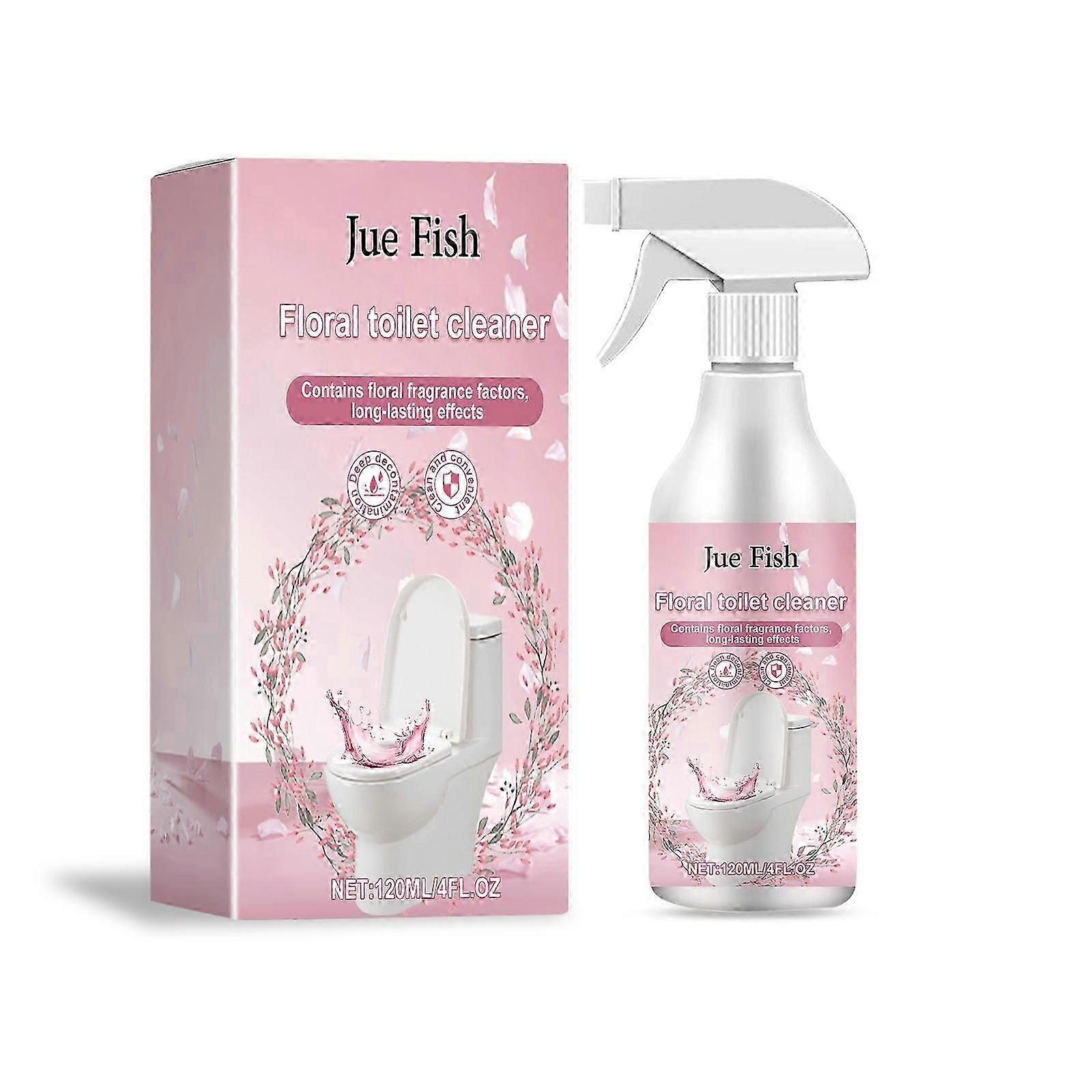 Powerful Floral Toilet Cleaner - Deep Stain Removal