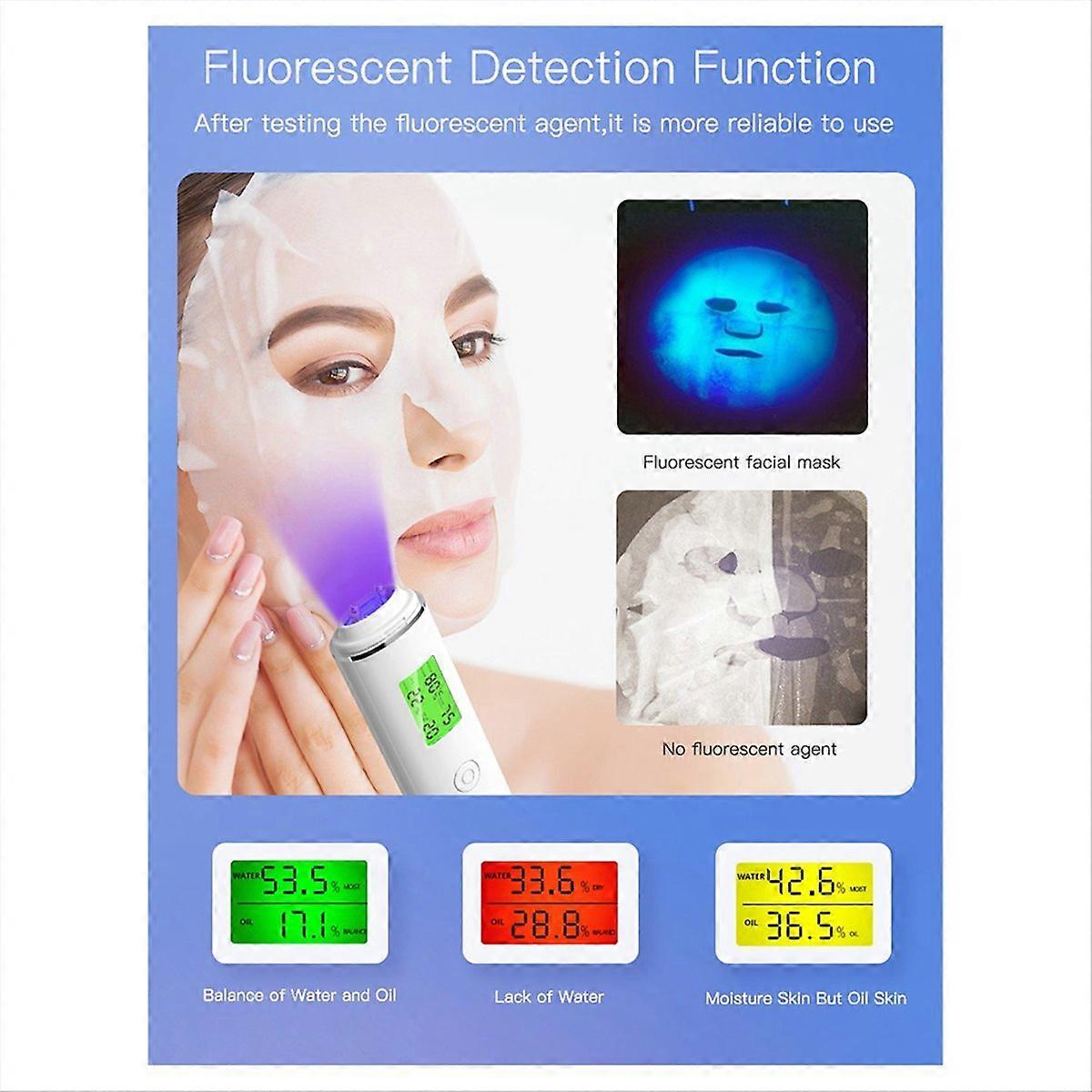 Skin Water Cheek Elastic Skin Age Test Meter