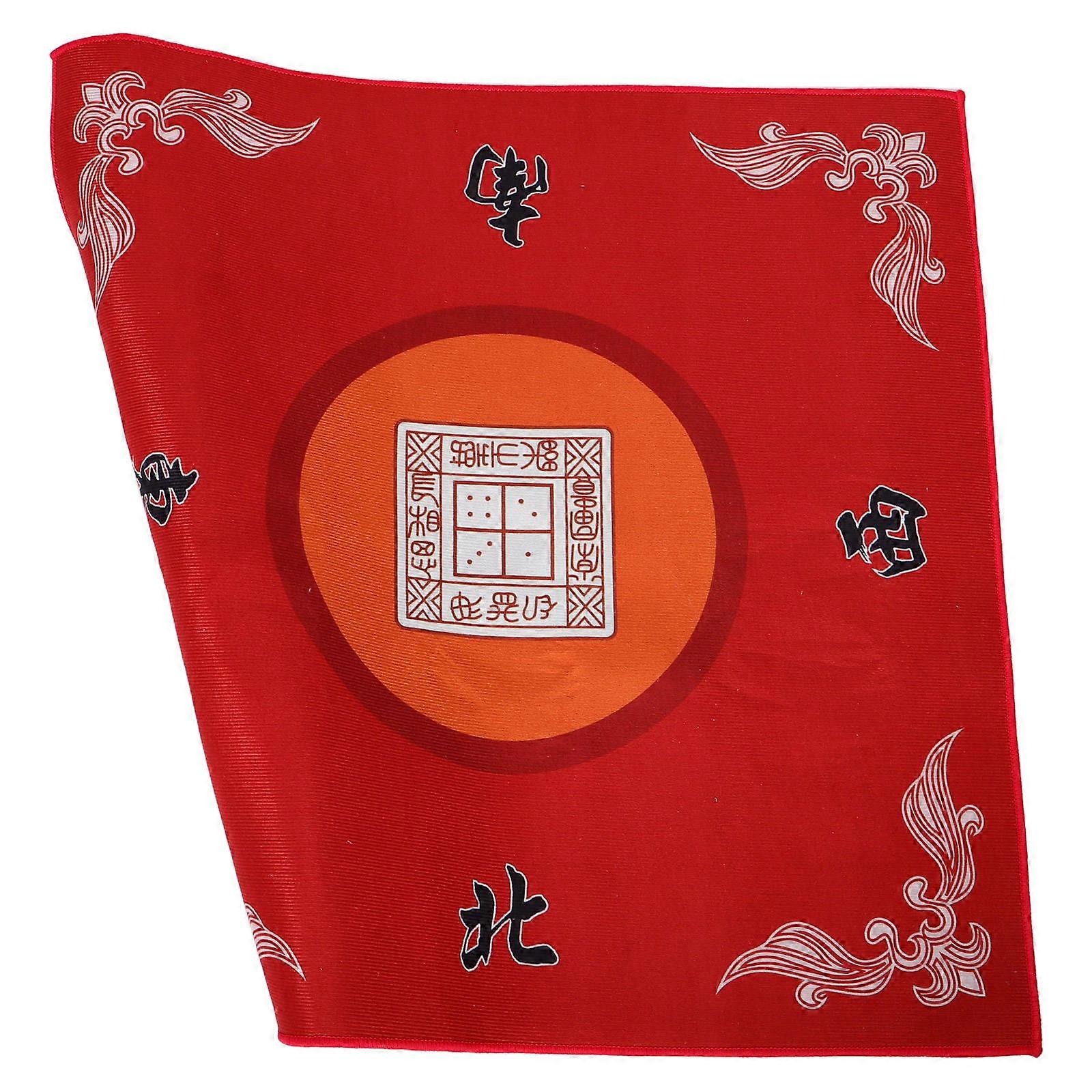 Thickened Mat For Mahjong Table Cover Providing Anti-Slip Properties For Gamers 1Pack