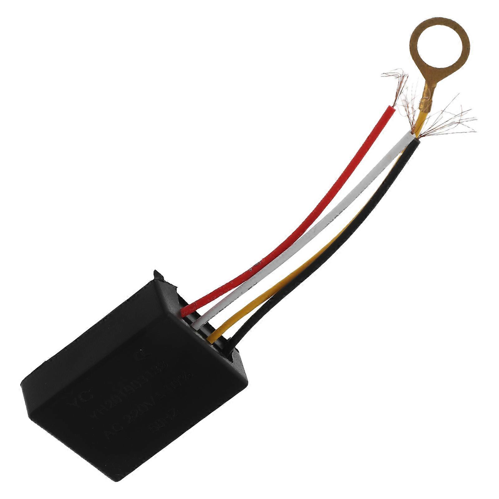 Touch Dimmer Switch Replacement Module For Dimmable Led Bulbs Home Lighting Black Sleek Design Precision Dimmer 1Set