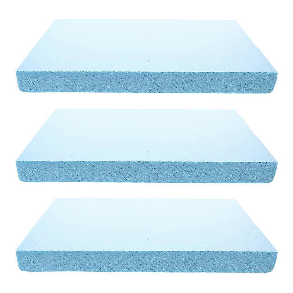 3pcs High Density Craft Foam Blocks for Miniature Scenery Art Projects DIY Model Building and Floral Foam Arrangements