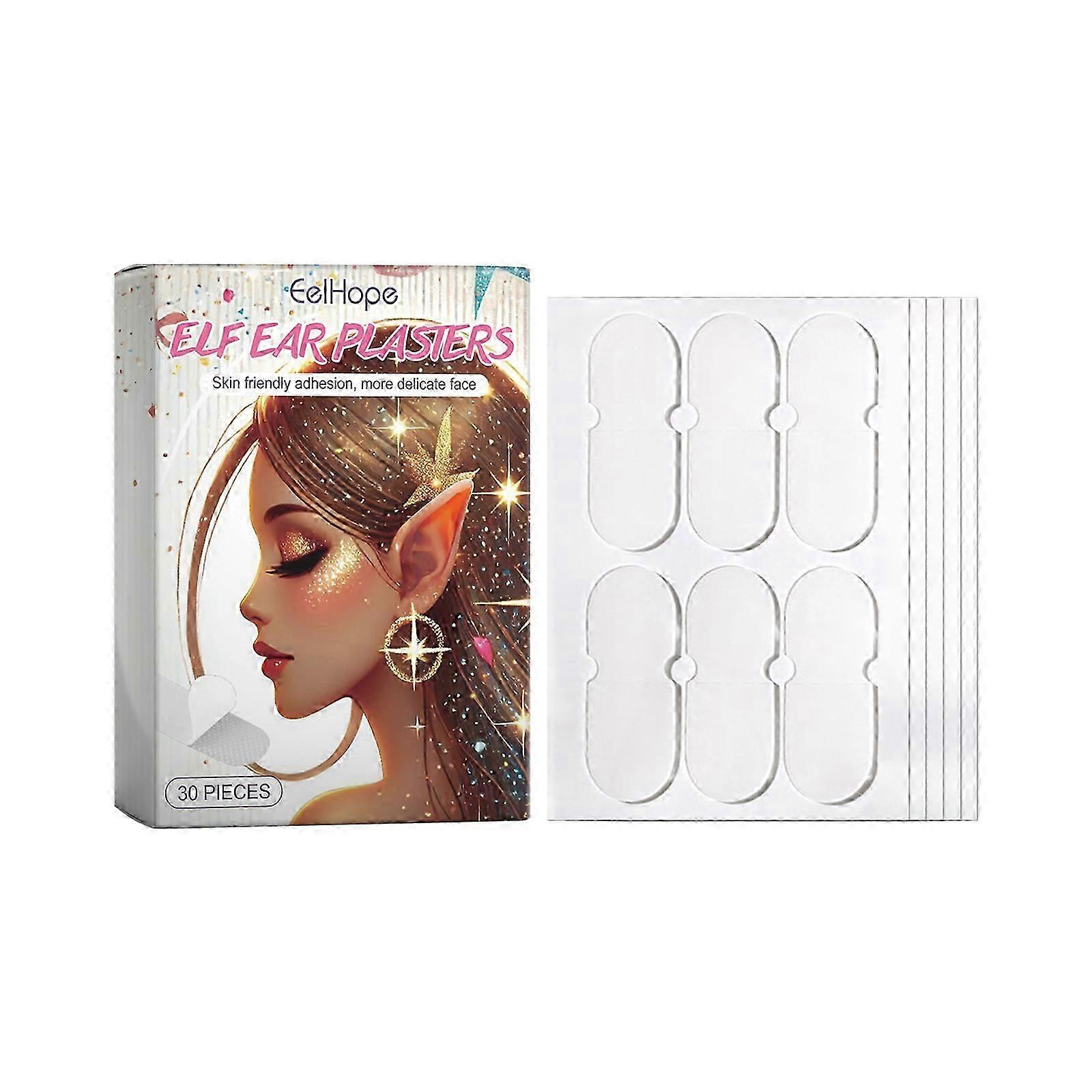 Waterproof Fairy Ear Stickers - Comfortable, Strong Adhesion, Easy to Use, Breathable & Adjustable for Makeup Support