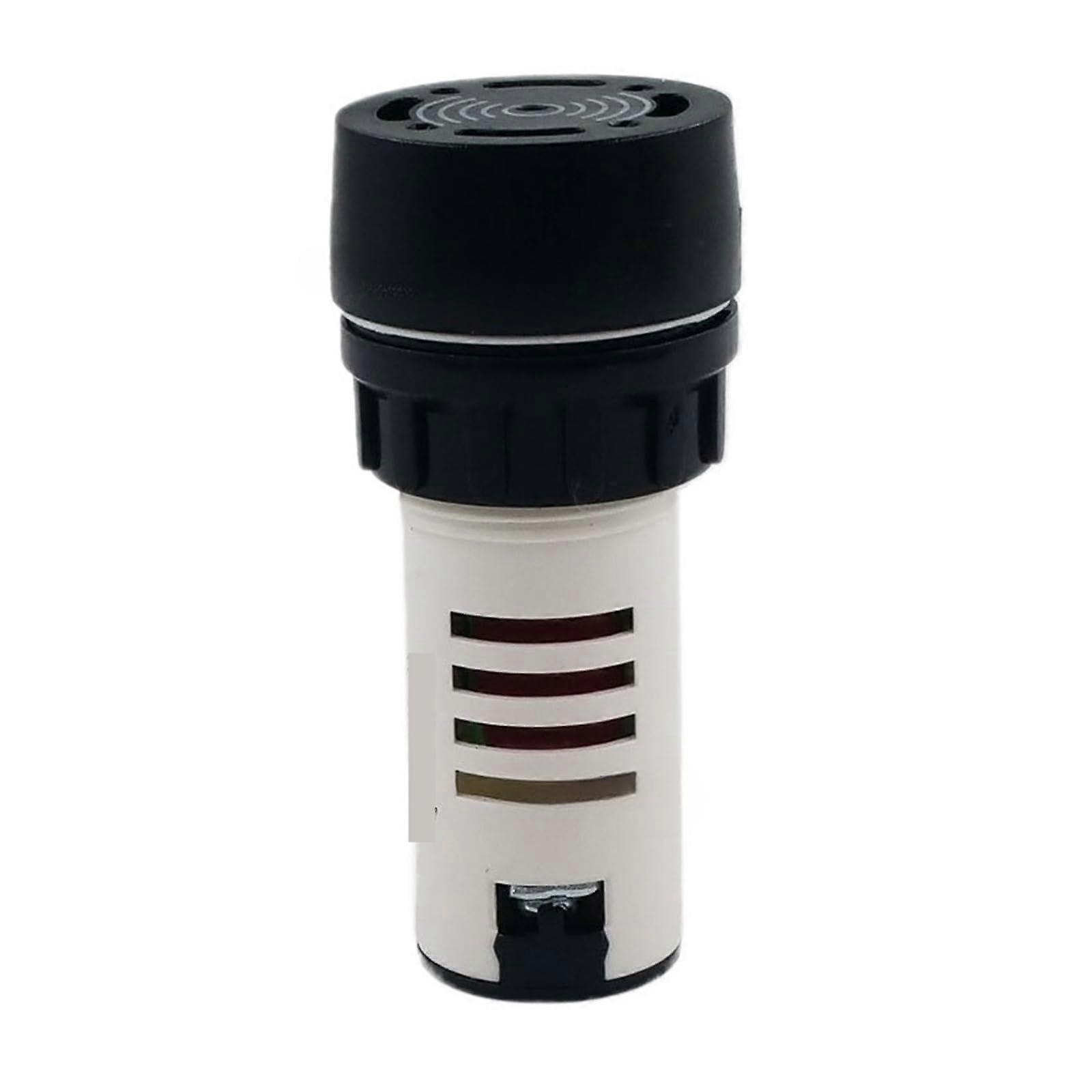 Industrial Warning Buzzer 220V Loud Safety Alarm with  Volume Alert and Clear Chime Sound