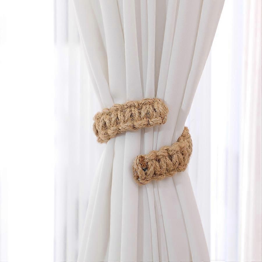 New Macrame Curtain Clips for Living Room Curtain Tiebacks Cord Binding