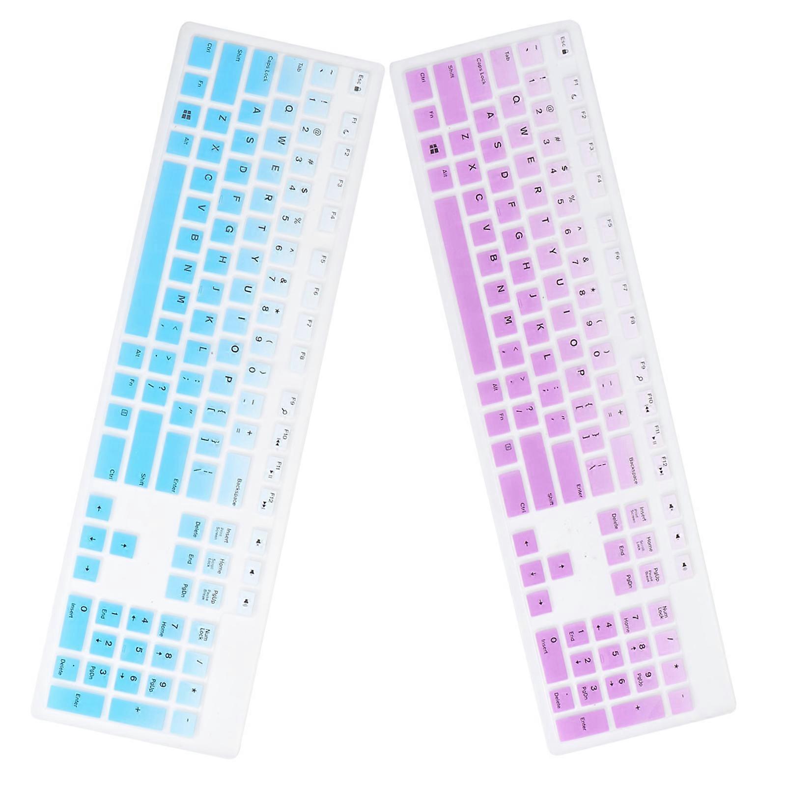 Keyboard Cover Silicone Keyboard Protector for Kb216p 6Pcs Set