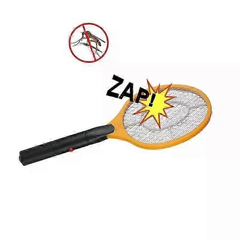 Electric Fly Insect Bug Zapper Portable Handheld Insect Fly Swatter Racket Mosquitos Killer Pest Control AA Batteries Power