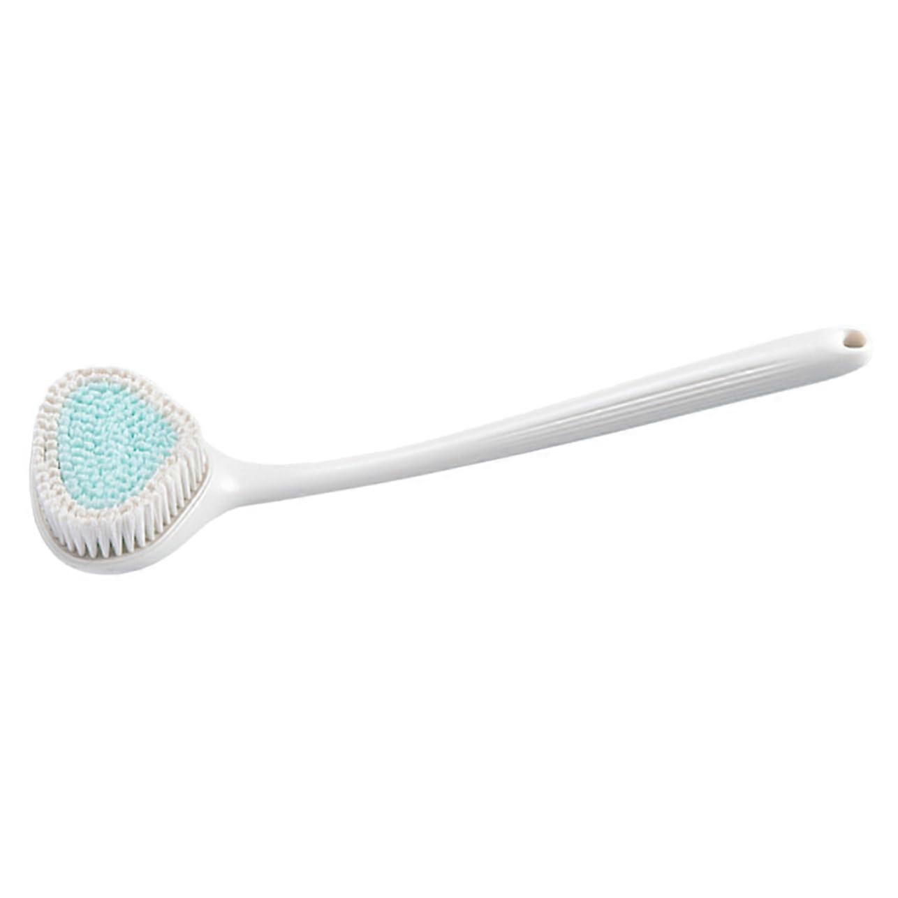 Back Scrubber with Long Handle for Shower Soft Bristle Bath Brush for Back Exfoliation