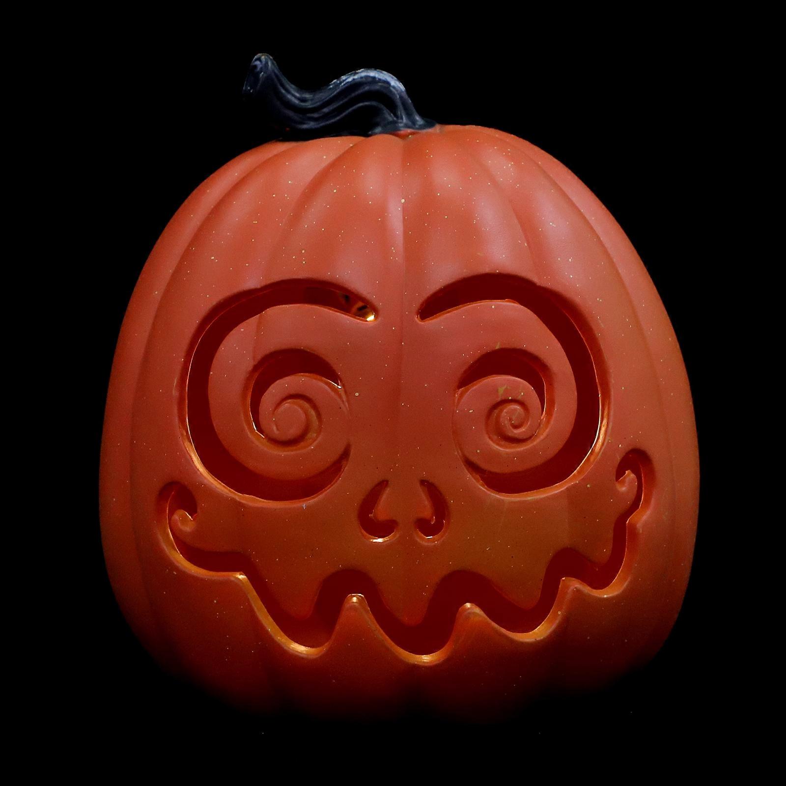 Halloween Pumpkin Light Decor for Decor 1Pcs Orange Plastic Ornament