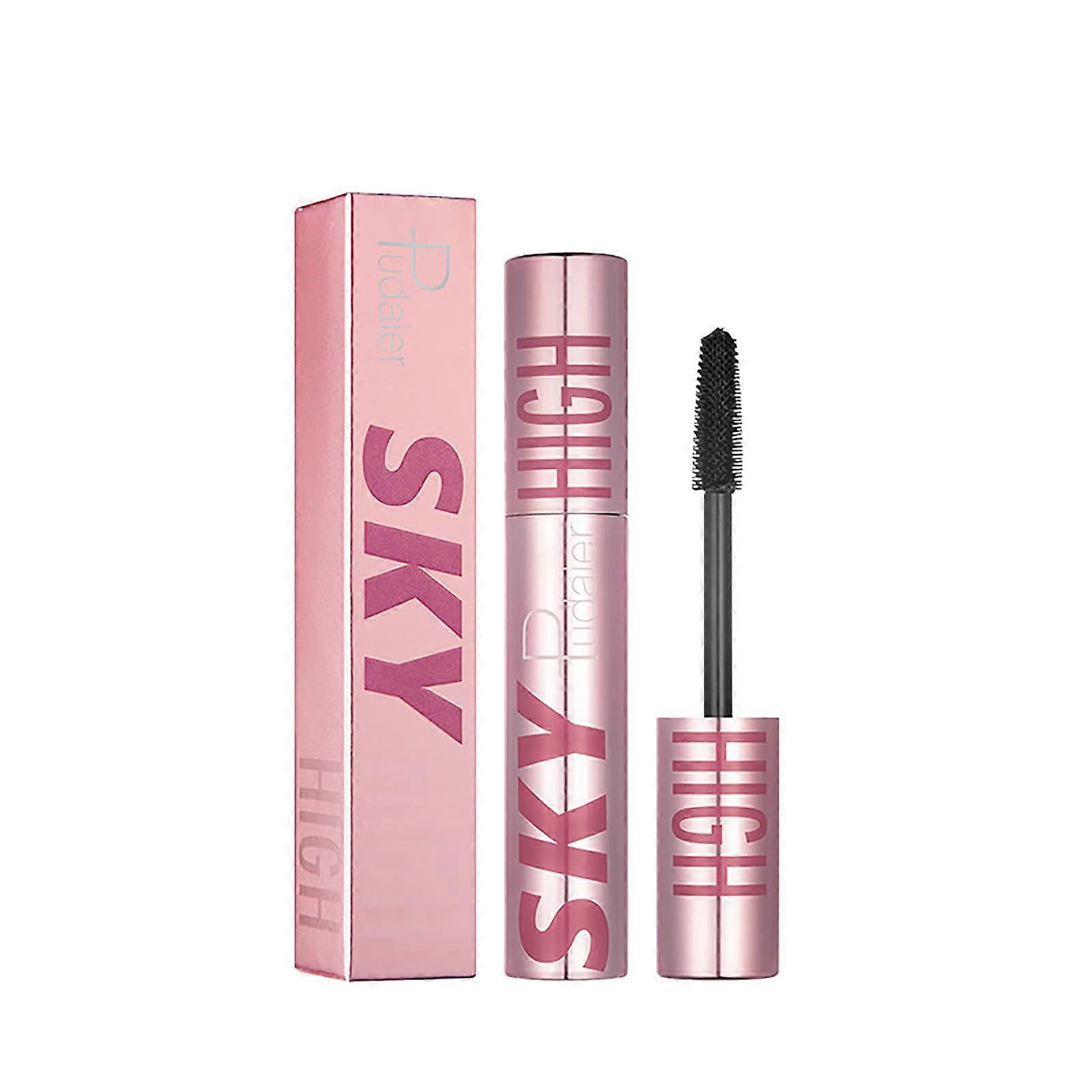 Waterproof Volumizing Black Mascara 8ml Smudge Proof Curl Enhancing LongLasting Formula