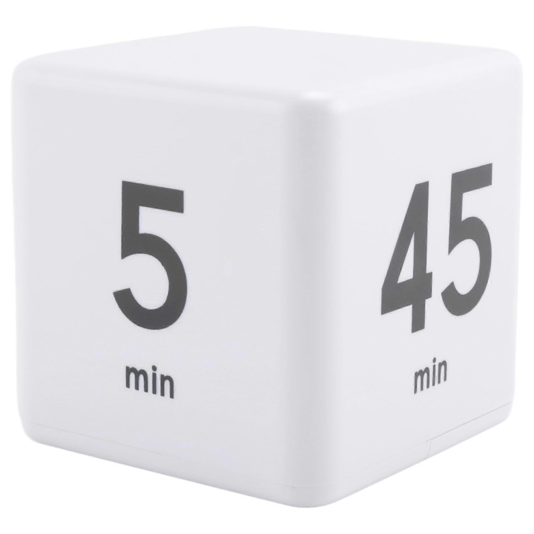 Cube Timer Kitchen Timer Time Management Timer for Gravity Sensor Flip for Time Management and Countdown 25-5-45-15 Minutes