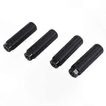4Pcs Aluminum Alloy Bike Pegs, Anti-Slip Bicycle Pedals for BMX Cycling Rear Stunt Use