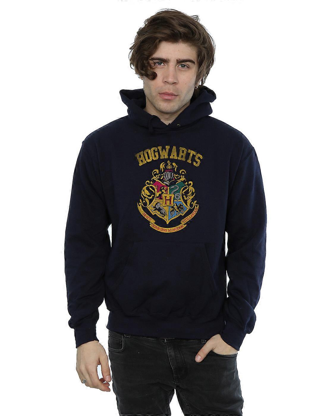 Harry Potter Men's Hogwarts Varsity sudadera con capucha