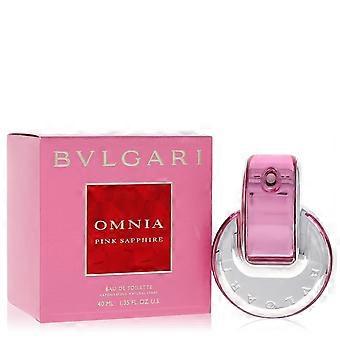  Omnia Pink Sapphire by Bvlgari - Eau De Toilette Spray 1.35 oz - Women 