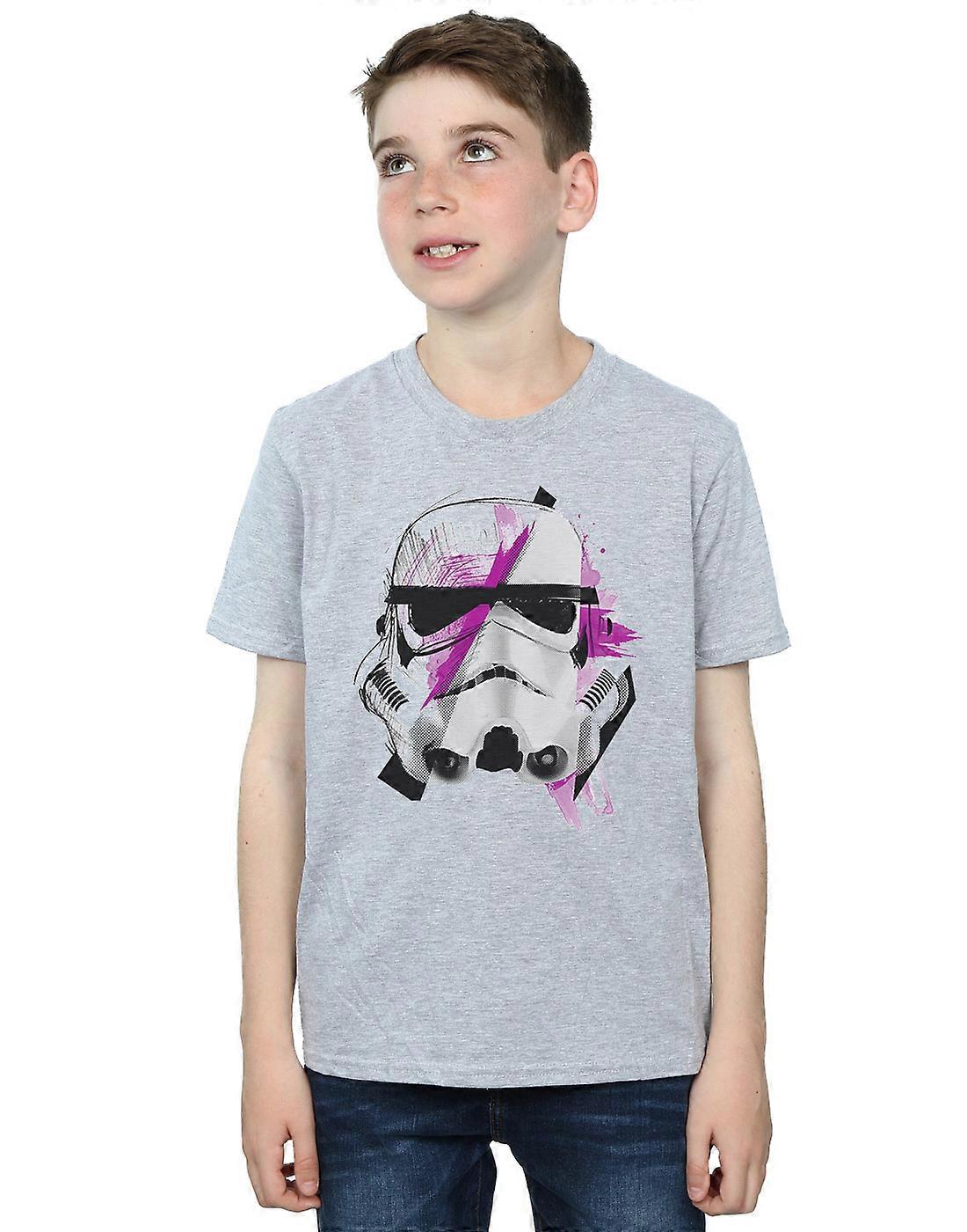 Star Wars Boys Stormtrooper Command Sketch T-Shirt