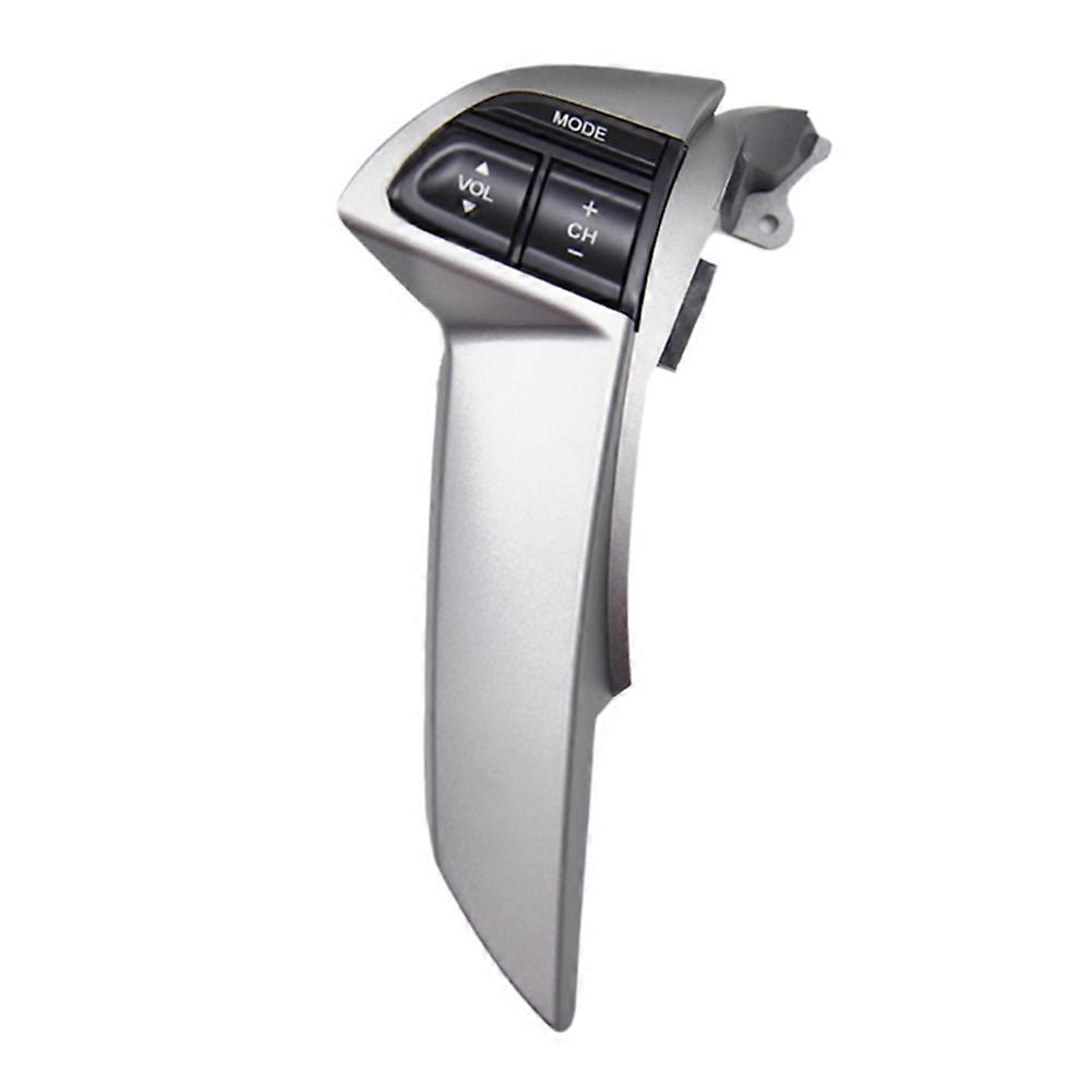 Car Steering Wheel Left Side Volume Adjustment Switch with Frame Multifunction Button for Honda Accord 2008-2012