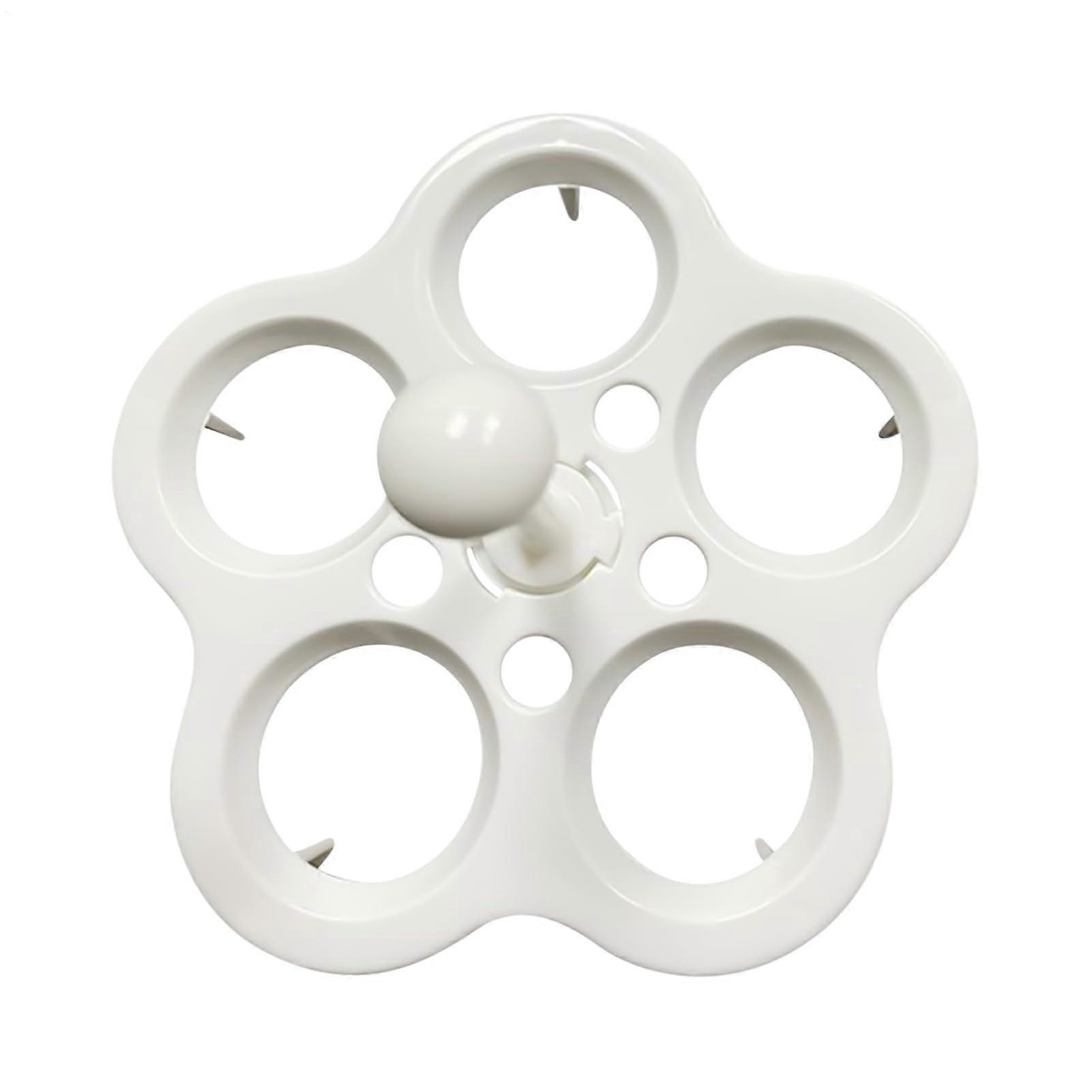 Egg Steamer Rack for 5 Eggs, Heat Resistant Egg Holder for Kitchen and Camping, Compact Design