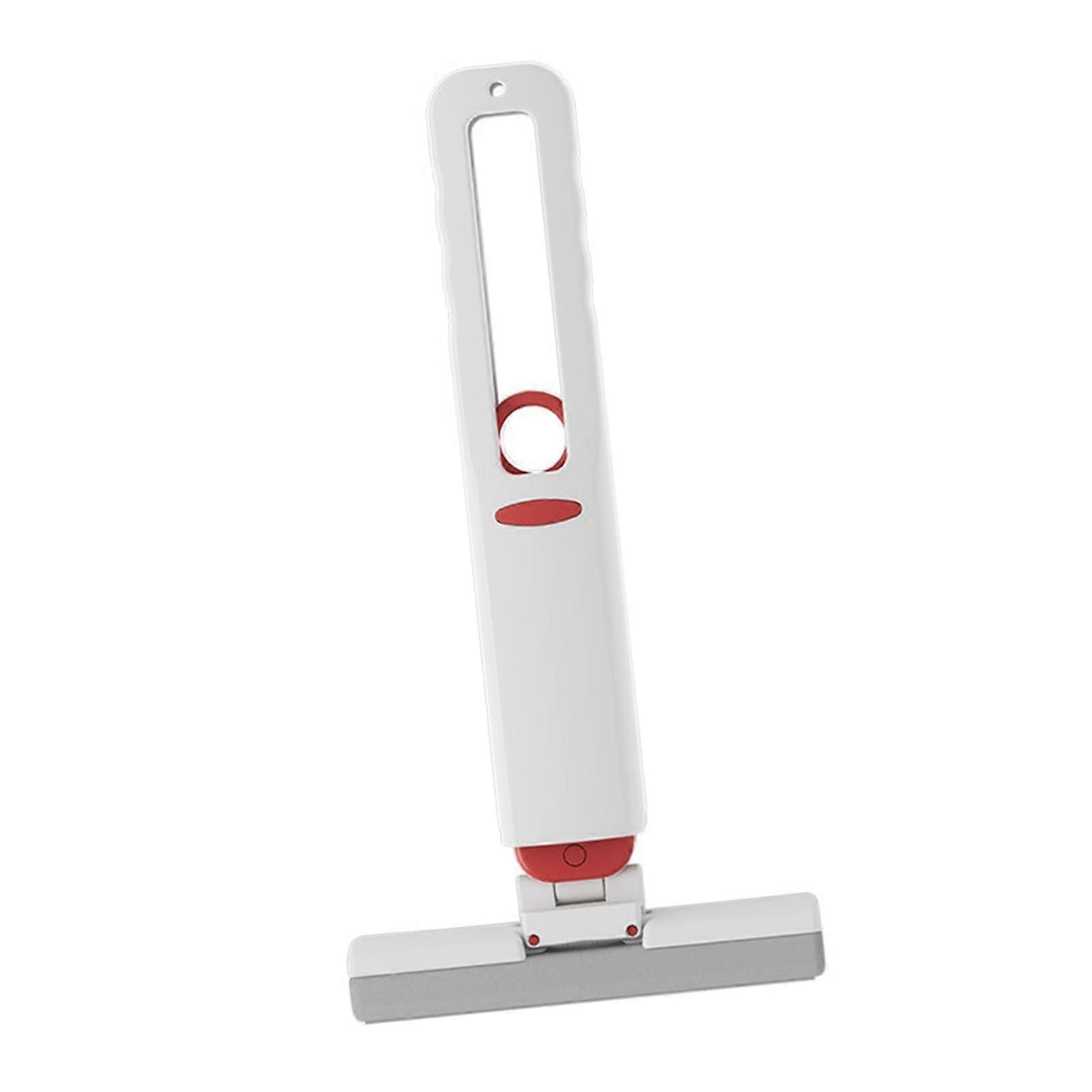 Mini Sponge Mop with Fast Water Absorption, 180° Squeeze Wash, Compact Hanging Design