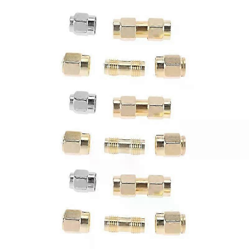 3X SMA 50 Ohm NanoVNA Vector Network Analyzer Calibration Kit (Load, Short Circuit, and Open Circuit Testing)