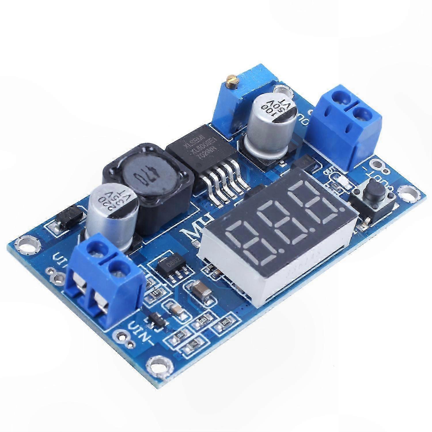 4A Adjustable Voltage Step-Up Converter Module for Power Supply Applications