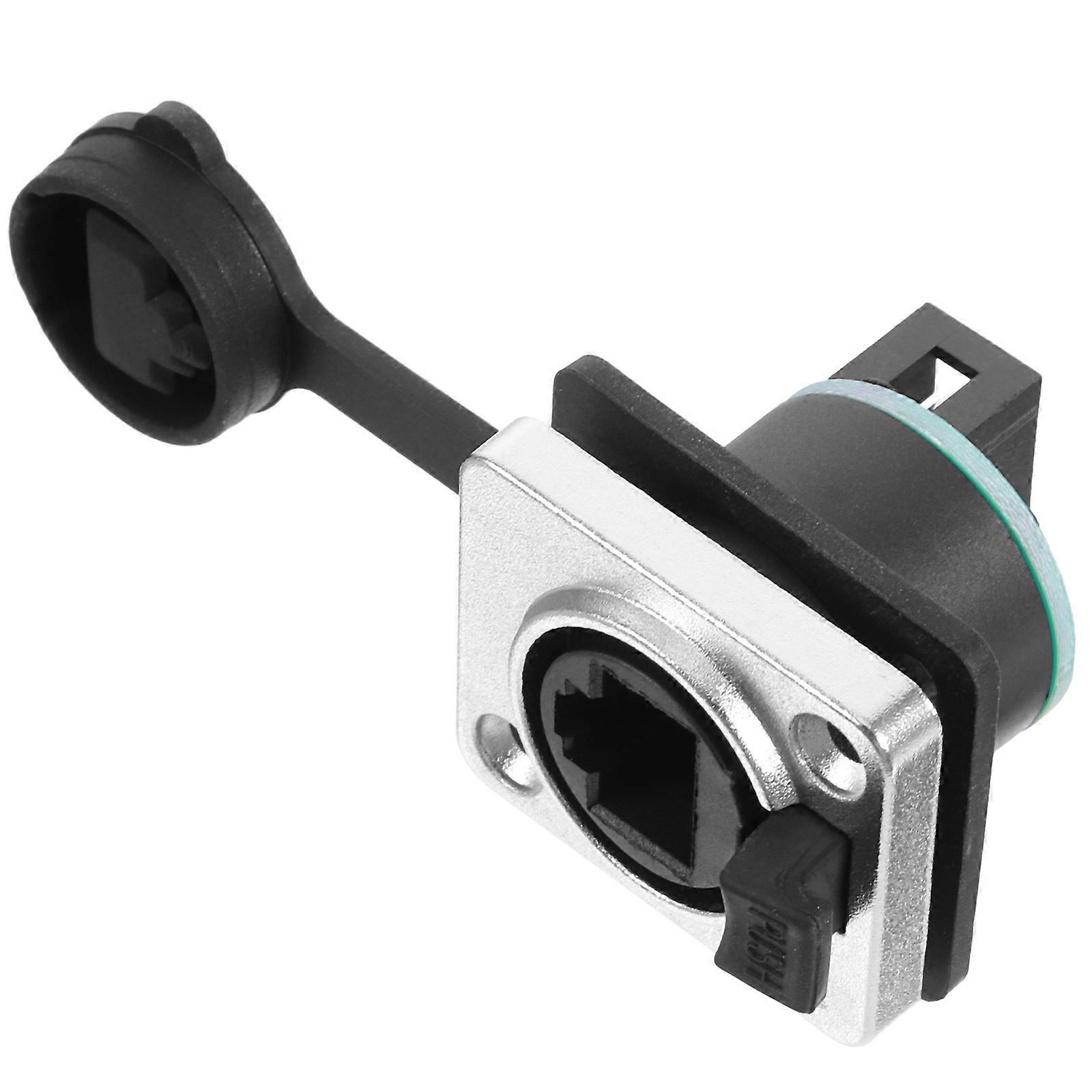 Waterproof Electrical Cable Connector for Home Use with Waterproof Network Plug