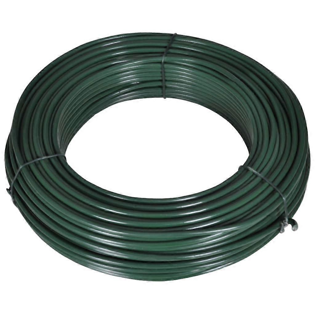 Spanndraht 55 m 2,1/3,1 mm Stahl Grün