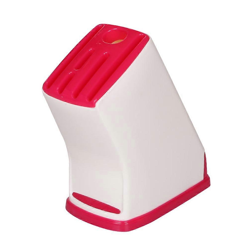 Multi-Function Holder for Kitchen Supplies Red Storage Rack