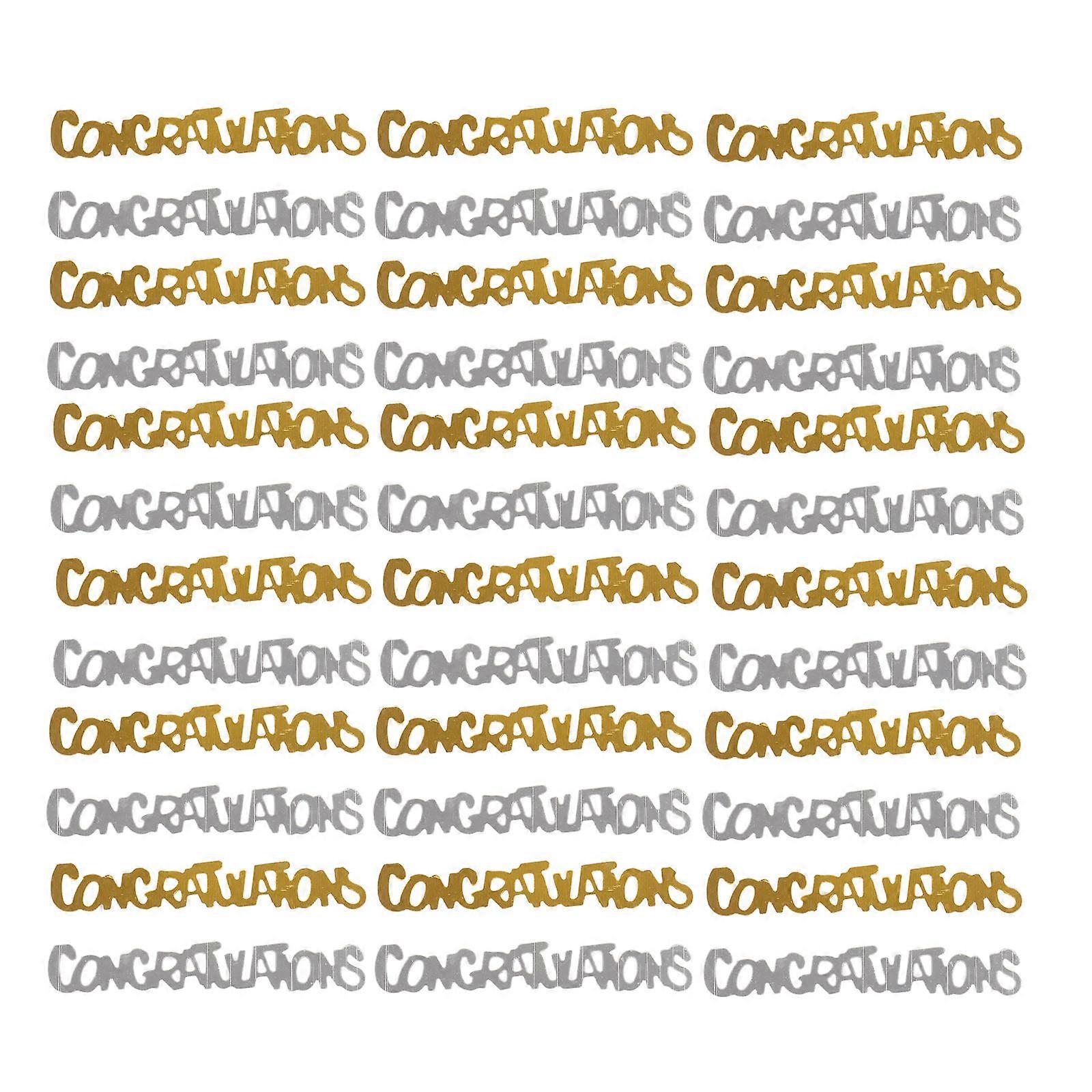 Table Confetti Silver Graduation Confetti for Party Use