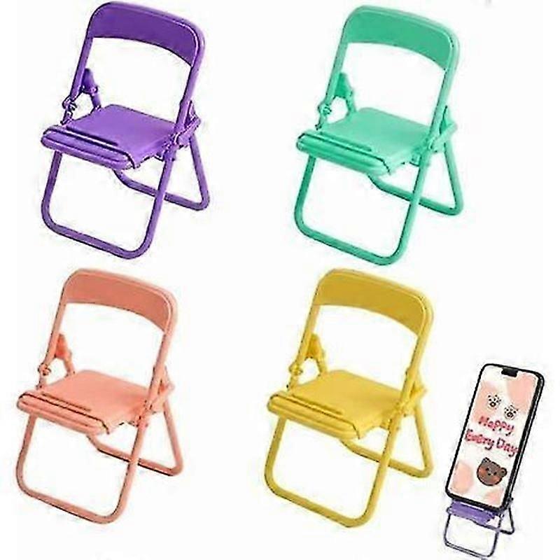 Suporte de mesa para celular com 4 peças
