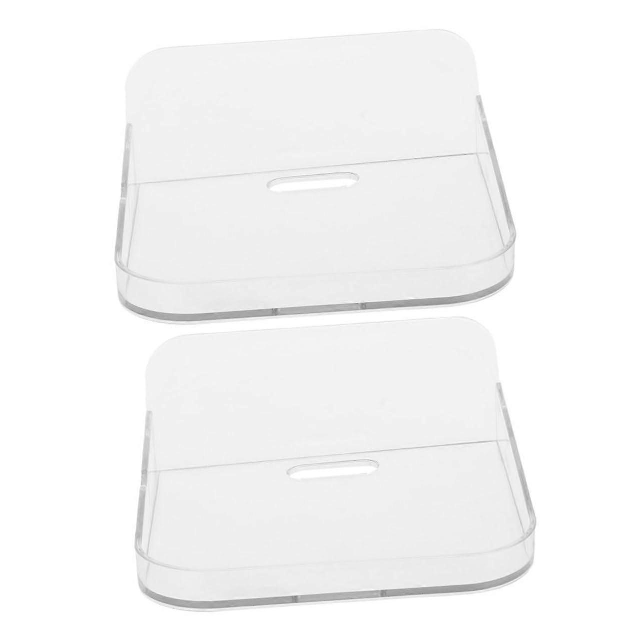 2Pcs Transparent NoDrill Camera Wall Mount Shelf for Security Cameras with Stable Support