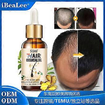 Soluzione nutritiva per la crescita dei capelli, olio essenziale anti-caduta dei capelli, 20 ml