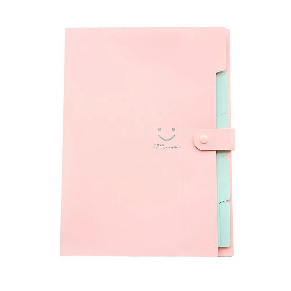 Plastic Expanding File Folder Folder with Pockets 3Pcs for Files Holding