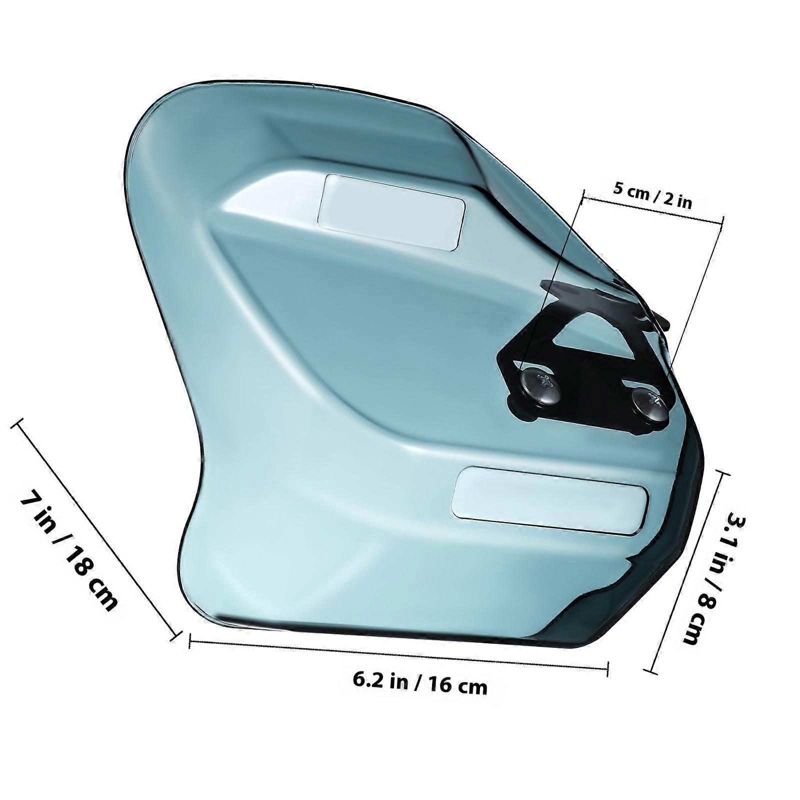 Grey Motorcycle Hand Guards Wind Protector for Handlebar 1Pair