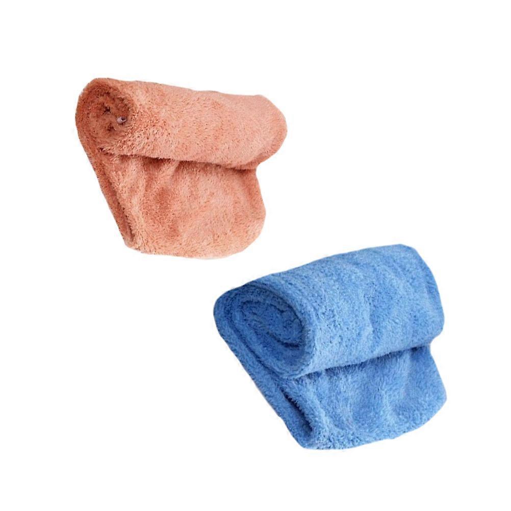 Absorberande badhandduk för hårvård, 2-pack