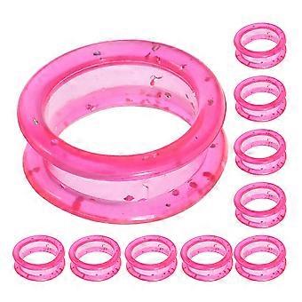 Finger Ring Silicone Finger for Thumb Inserts 20Pcs Pink