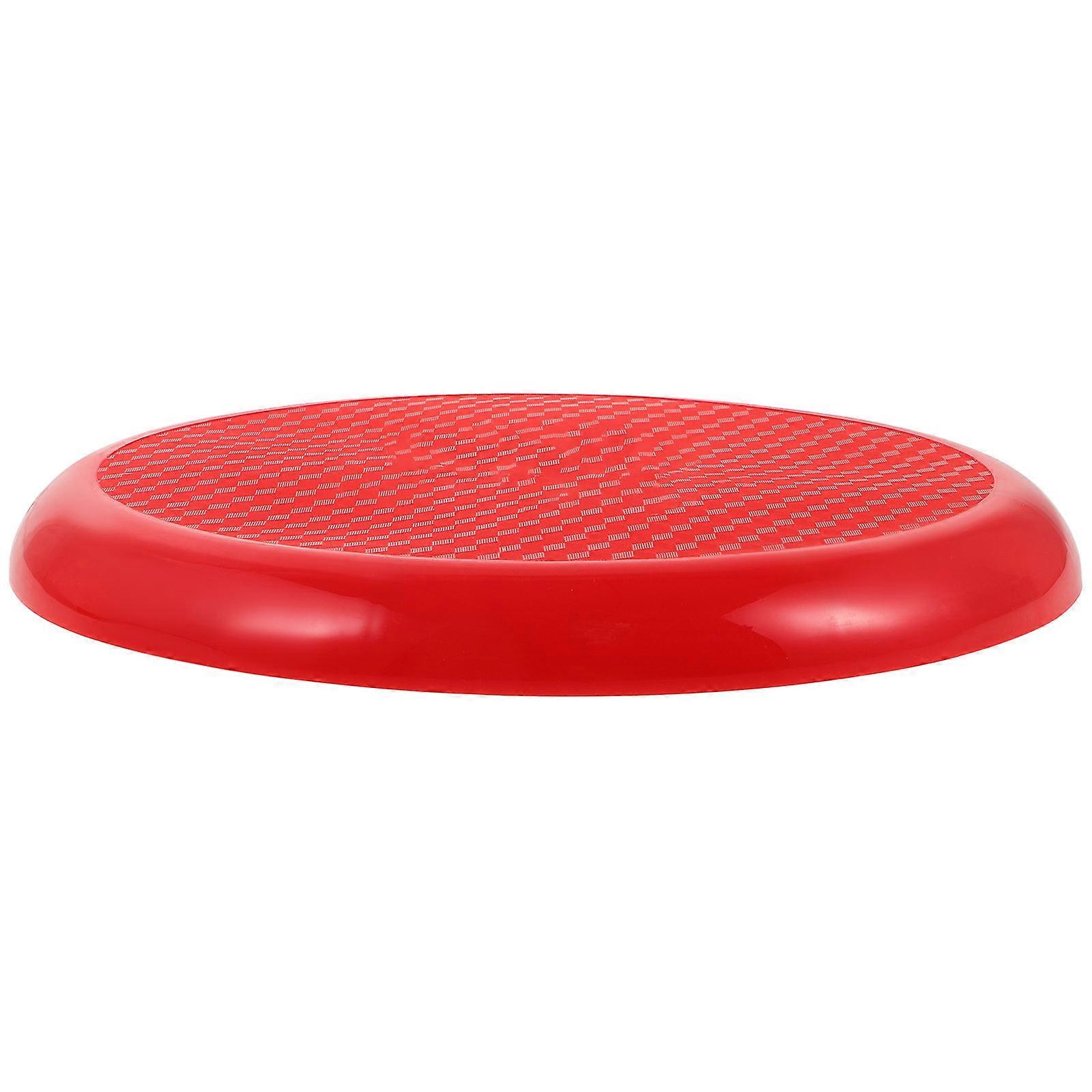 Red Plastic Round Stool Seat for Stool Use Replacement
