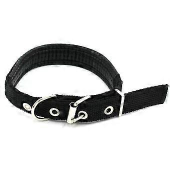 jianc-Dog collar, Teddy/Golden Retriever neck warmer, L size, 2.5cm wide, black. Only one available, will be shipped randomly.