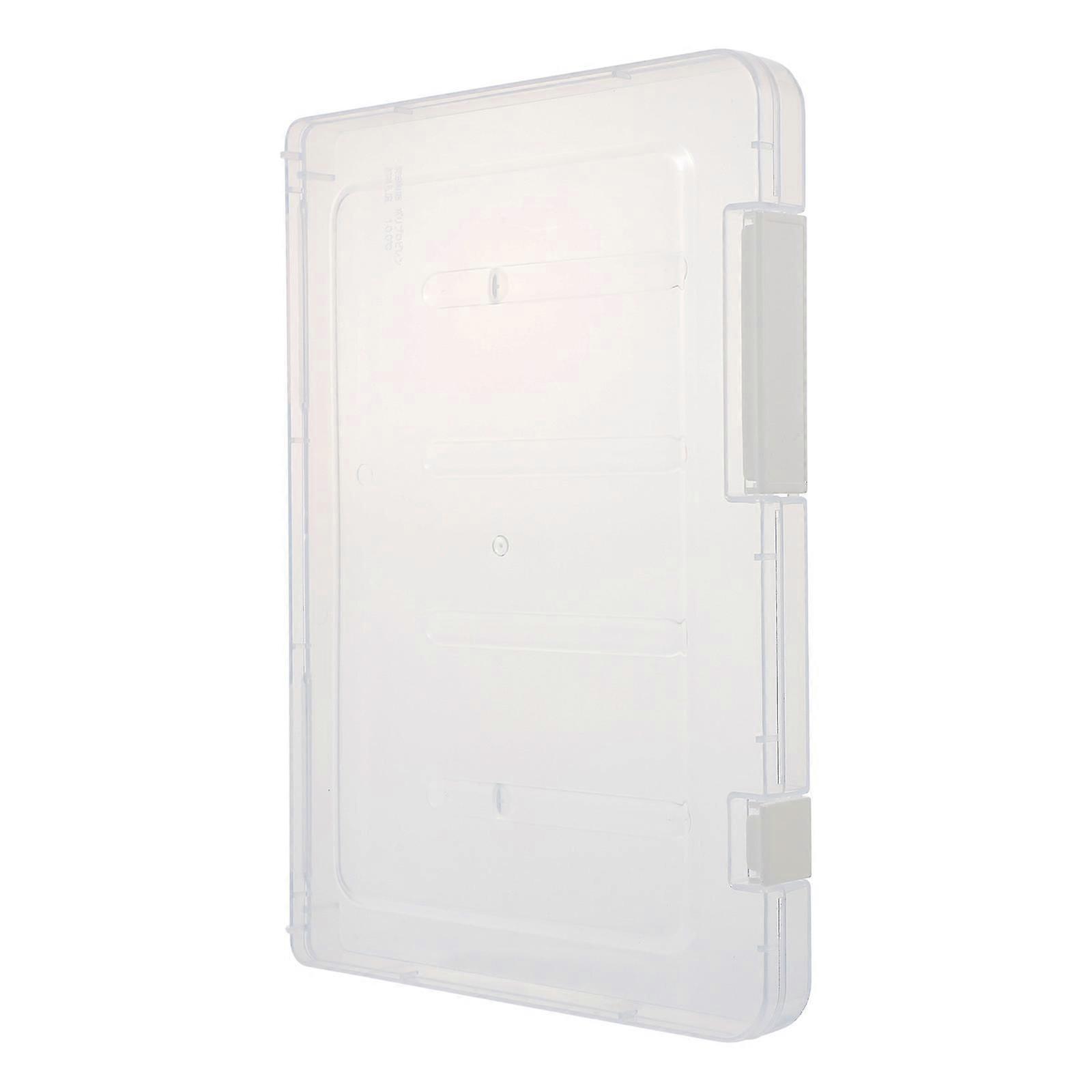 Office Storage Box Plastic File Organizer for Document Storage 1Pcs