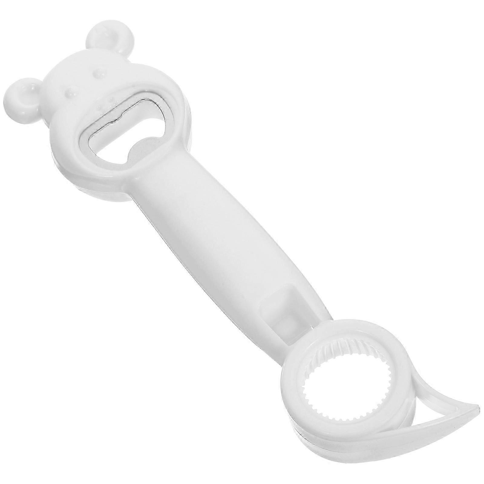 Bottle Opener Multipurpose Opener for Bottle White Kitchen Tool