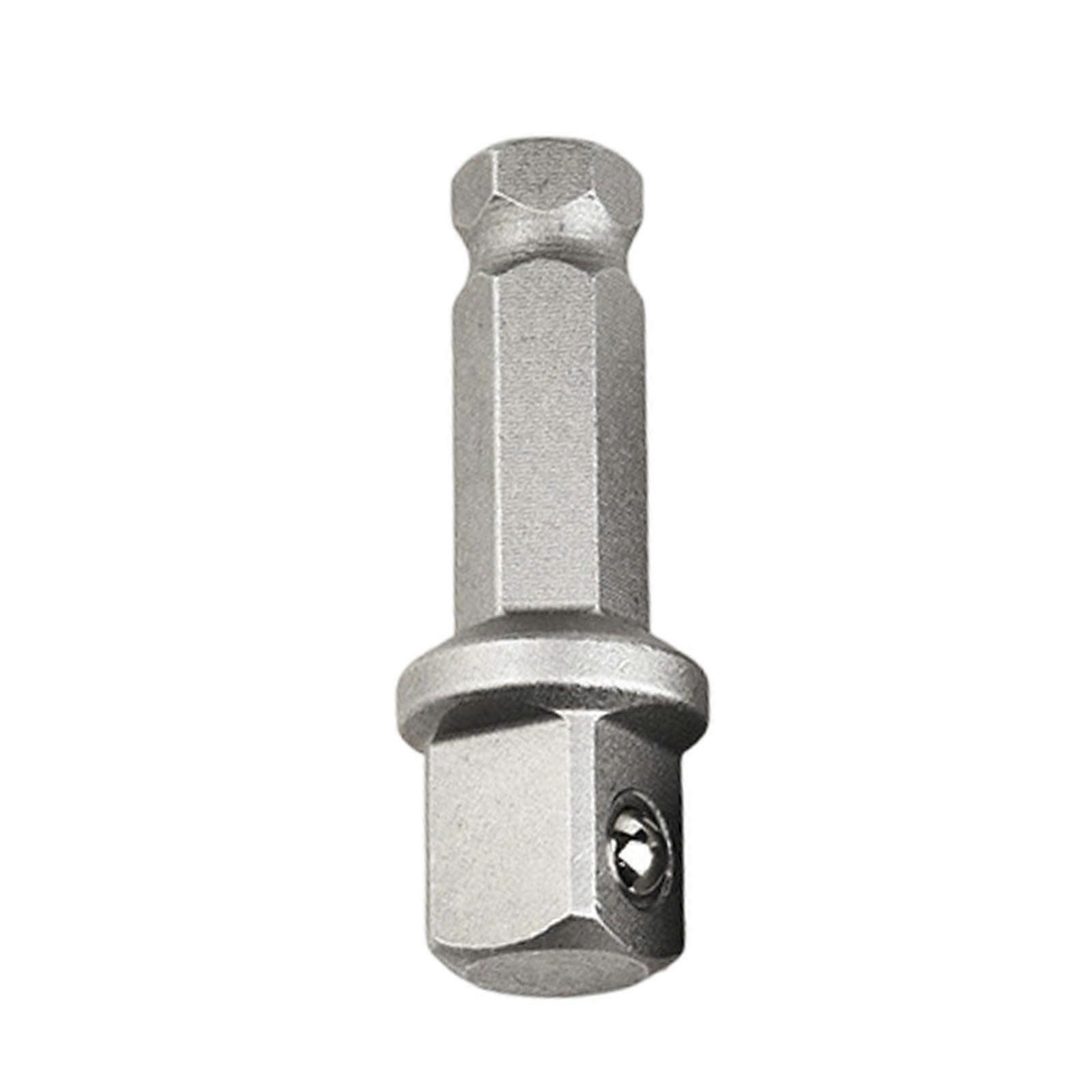 Ergonomic Hexagonal To Square Quick Disconnect Coupling Adapter SuitableFor Effortless Tool Attachment Home Workshop Use Multicolor
