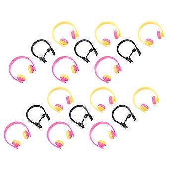 80pcs Mini Doll Headset Decoração Mini Boneca Earphone Adereços Acessórios boneca