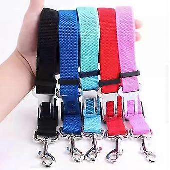 Retractable Dog Car Seat Belt Adjustable Pet Safety Leash Harness Clip